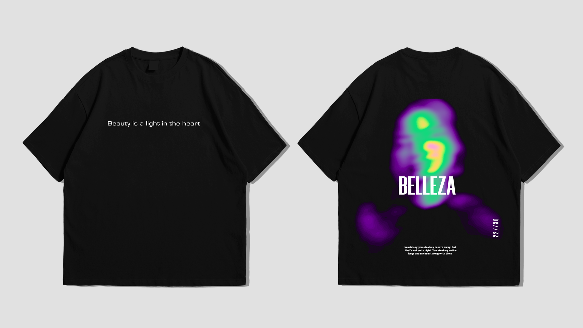 Belleza T-shirt French Terry 240 GSM